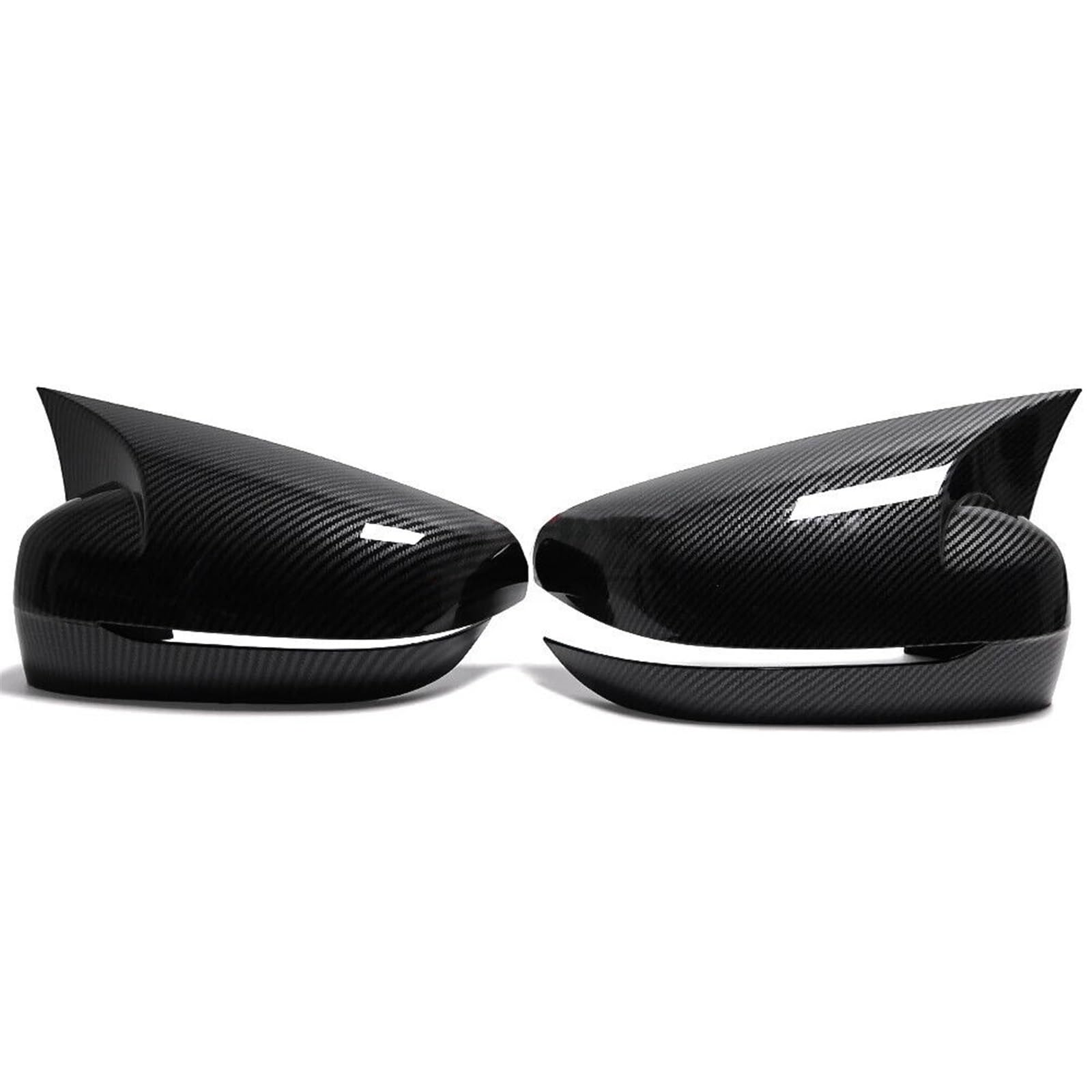 Seitenspiegelabdeckung Für 5 Series Für F10 Für F11 2010-2013 Auto Ersatz Rück Seite Spiegel Abdeckung Flügel Kappe Außentür Rückansicht Fall Rückspiegelabdeckung(2) von QUTBAG