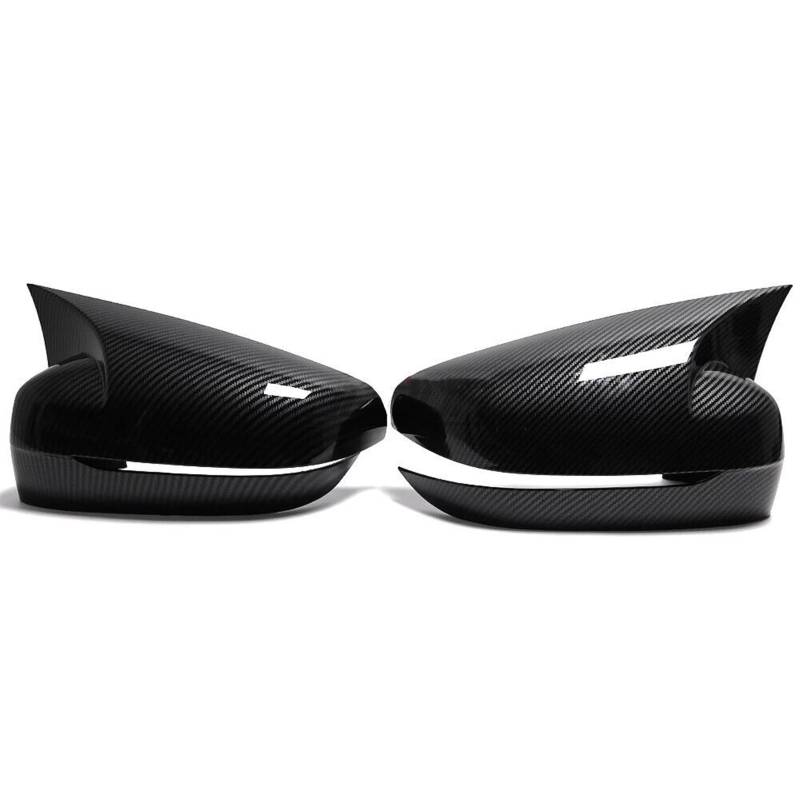Seitenspiegelabdeckung Für 5 Series Für F10 Für F11 2010-2013 Auto Ersatz Rück Seite Spiegel Abdeckung Flügel Kappe Außentür Rückansicht Fall Rückspiegelabdeckung(2) von QUTBAG