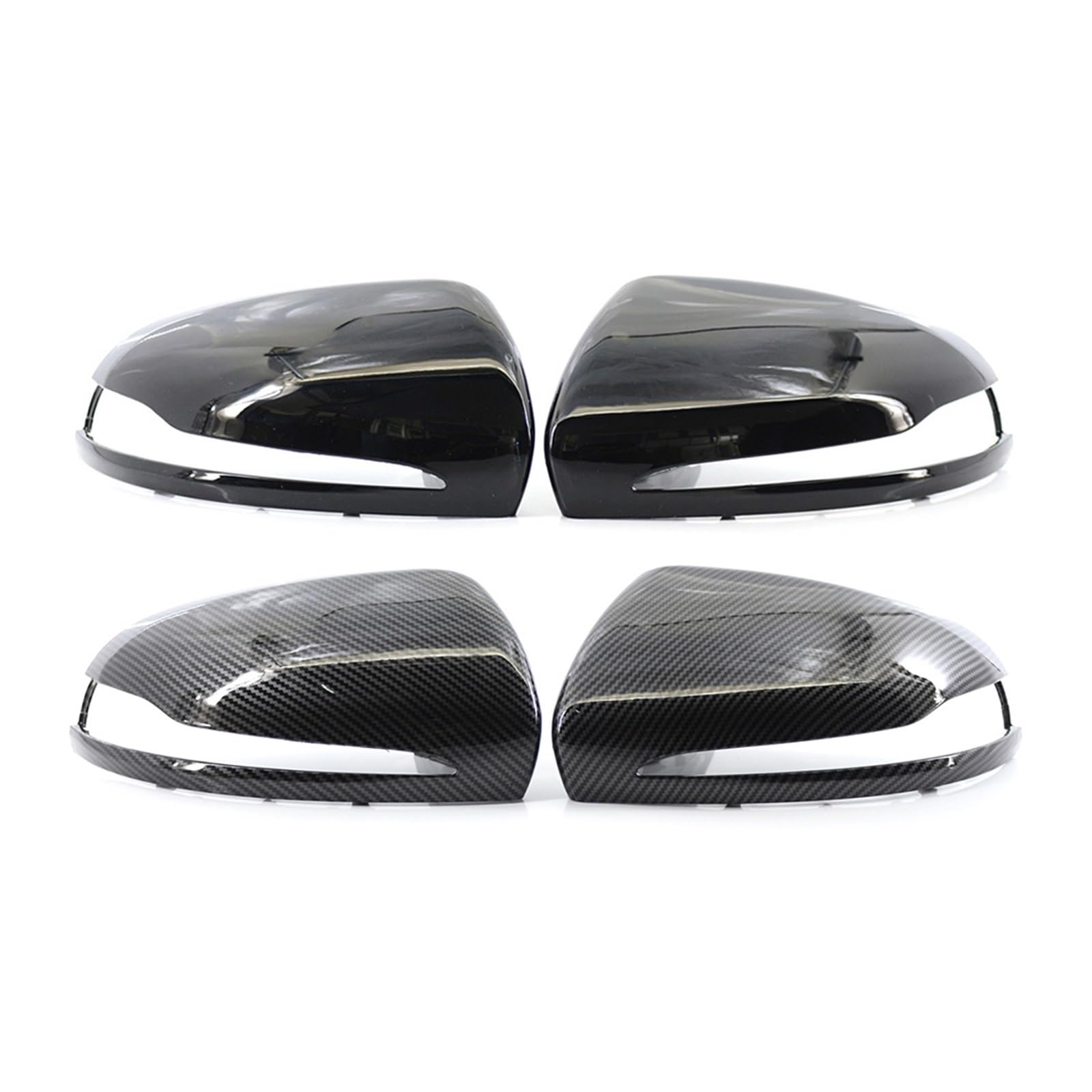 Seitenspiegelabdeckung Für Benz CES Für CLS Für GLC Klasse Für W205 Für W213 Für C238 Für C217 Für W257 Für W253 Auto Rückspiegel Gehäuse Abdeckung Rückspiegelabdeckung(1) von QUTBAG