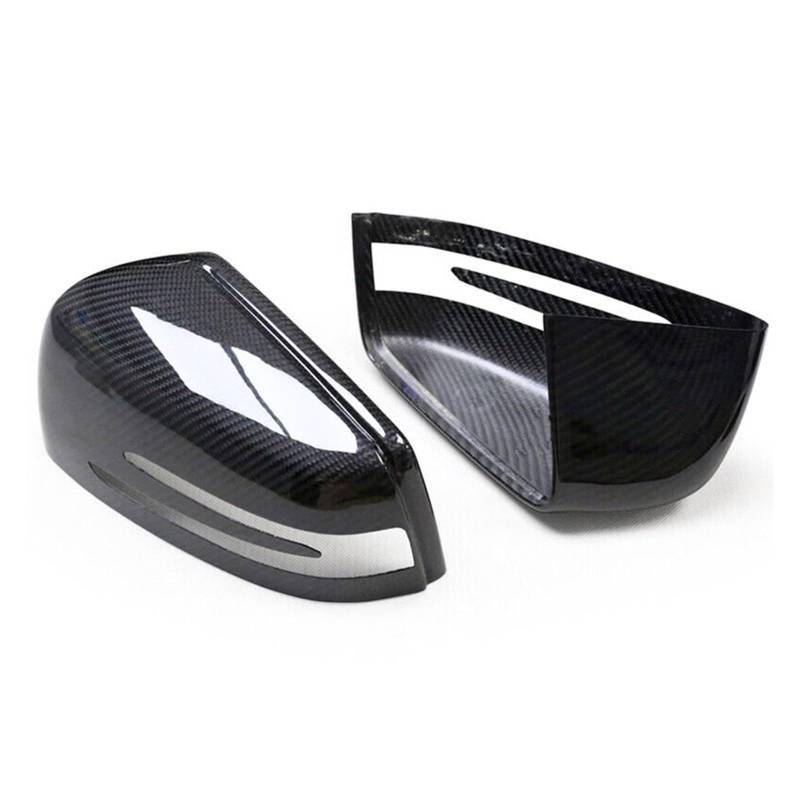 Seitenspiegelabdeckung Für Benz Für W176 Für W246 Für W212 Für W204 Für C117 Für X156 Für X204 Für W221 Für GLA Für CLA Für CLK Real Carbon Fiber Rückspiegel Abdeckung Flügel Kappe Rückspiegelabdeckun von QUTBAG