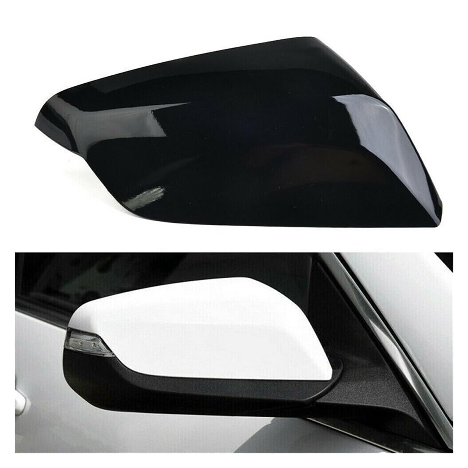 Seitenspiegelabdeckung Für Chevrolet Für Malibu 2016 2017 2018 2019 2020 2021 2022 Auto Links Rechts Seite Rück Flügel Spiegel Kappe Abdeckung Kappe Rückspiegelabdeckung(Recht) von QUTBAG