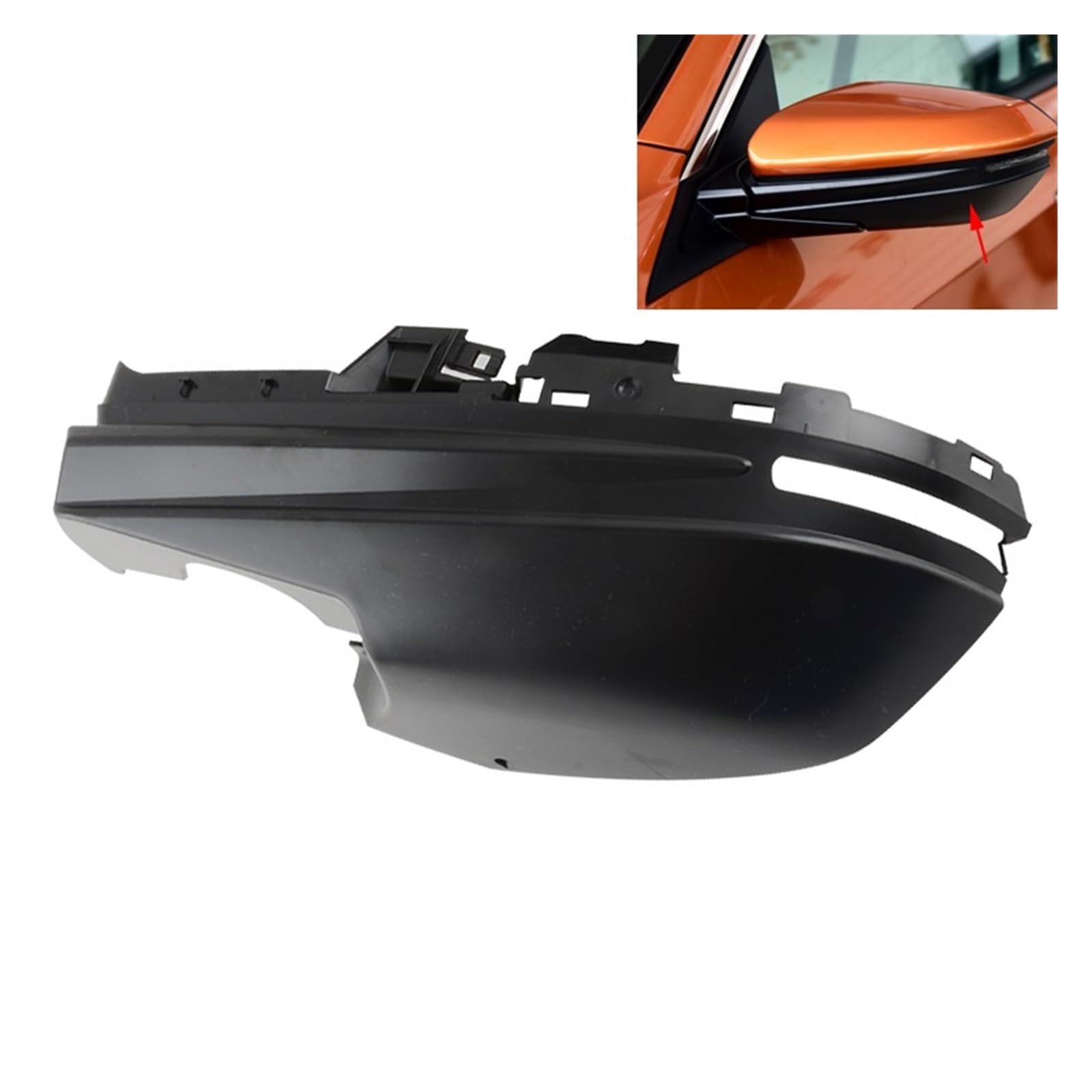 Seitenspiegelabdeckung Für Civic 2016 2017 2019 Für FC1 Für FC7 Für ZUK Auto Außen Rückspiegel Untere Abdeckung Tür Seite Spiegel Buttom Cap Gehäuse Rückspiegelabdeckung(Left(Type A)) von QUTBAG