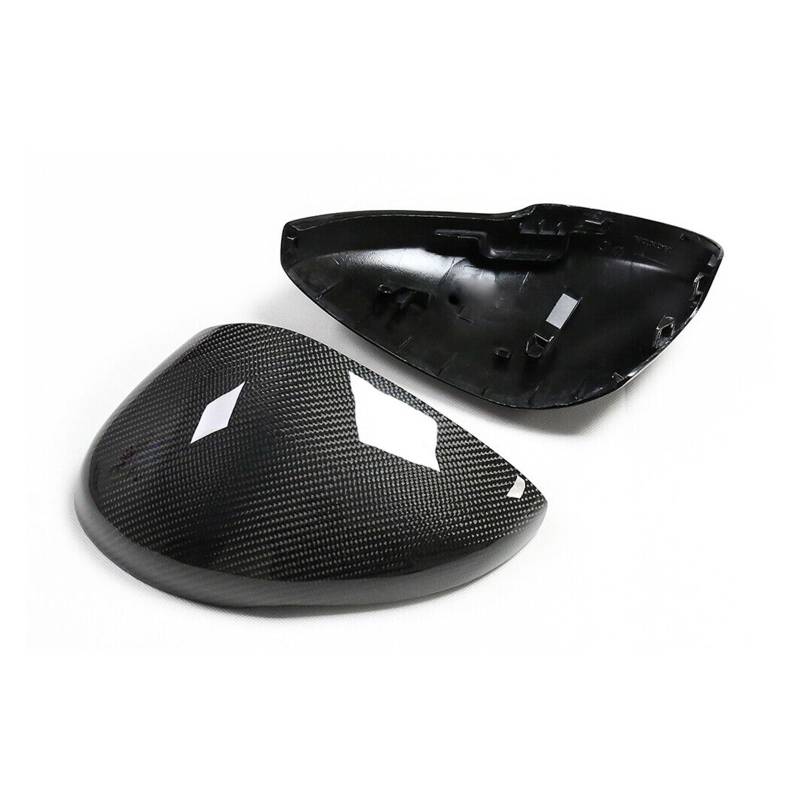 Seitenspiegelabdeckung Für Civic Für 11th Gen 2022 2023 Real Carbon Fiber Auto Rückspiegel Ersatz Seite Spiegel Abdeckung Flügel Kappe Außentür Fall Trim Rückspiegelabdeckung(Type A) von QUTBAG