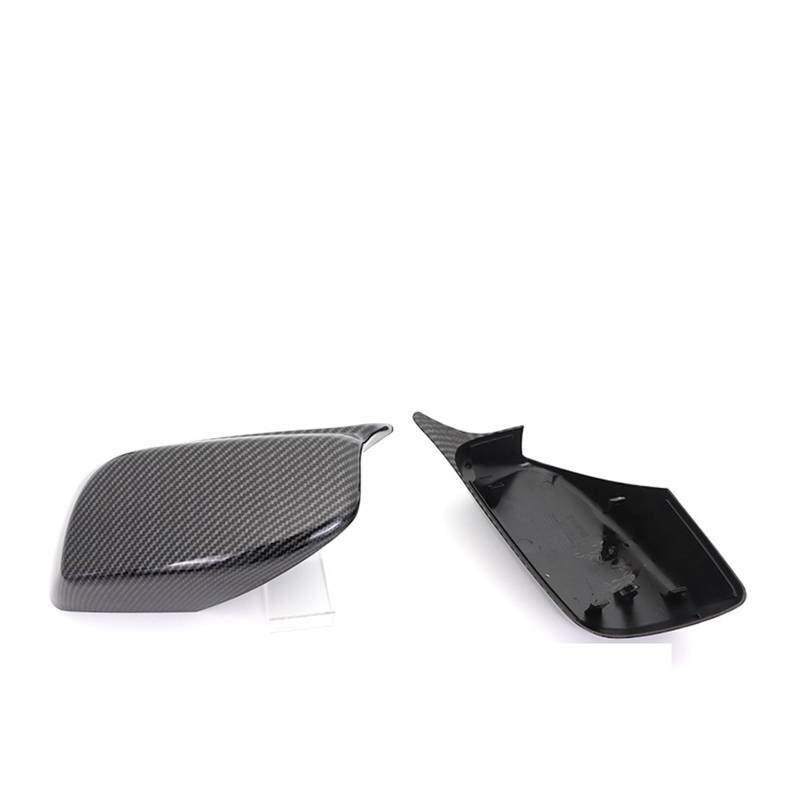Seitenspiegelabdeckung Für E60 Für E61 Für E63 Für E64 5 Serie Für Modell 2004-2008 Carbon Faser Auto Rückansicht Tür Flügel Spiegel Kappen Rückspiegelabdeckung(2) von QUTBAG