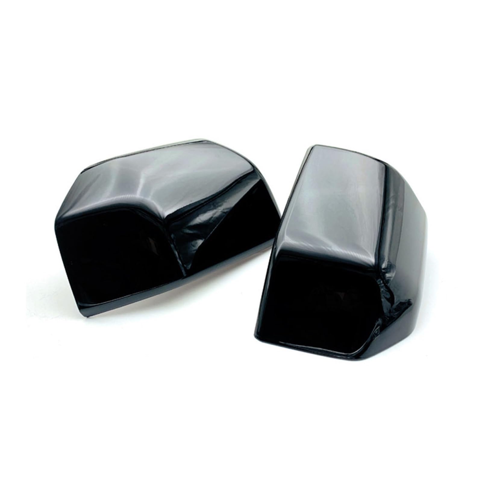 Seitenspiegelabdeckung Für Ford Für F150 2015-2020 Für Raptor Rück Seite Spiegel Abdeckung Flügel Kappe Außentür Rückansicht Fall Trim Rückspiegelabdeckung(Gloss Black2) von QUTBAG