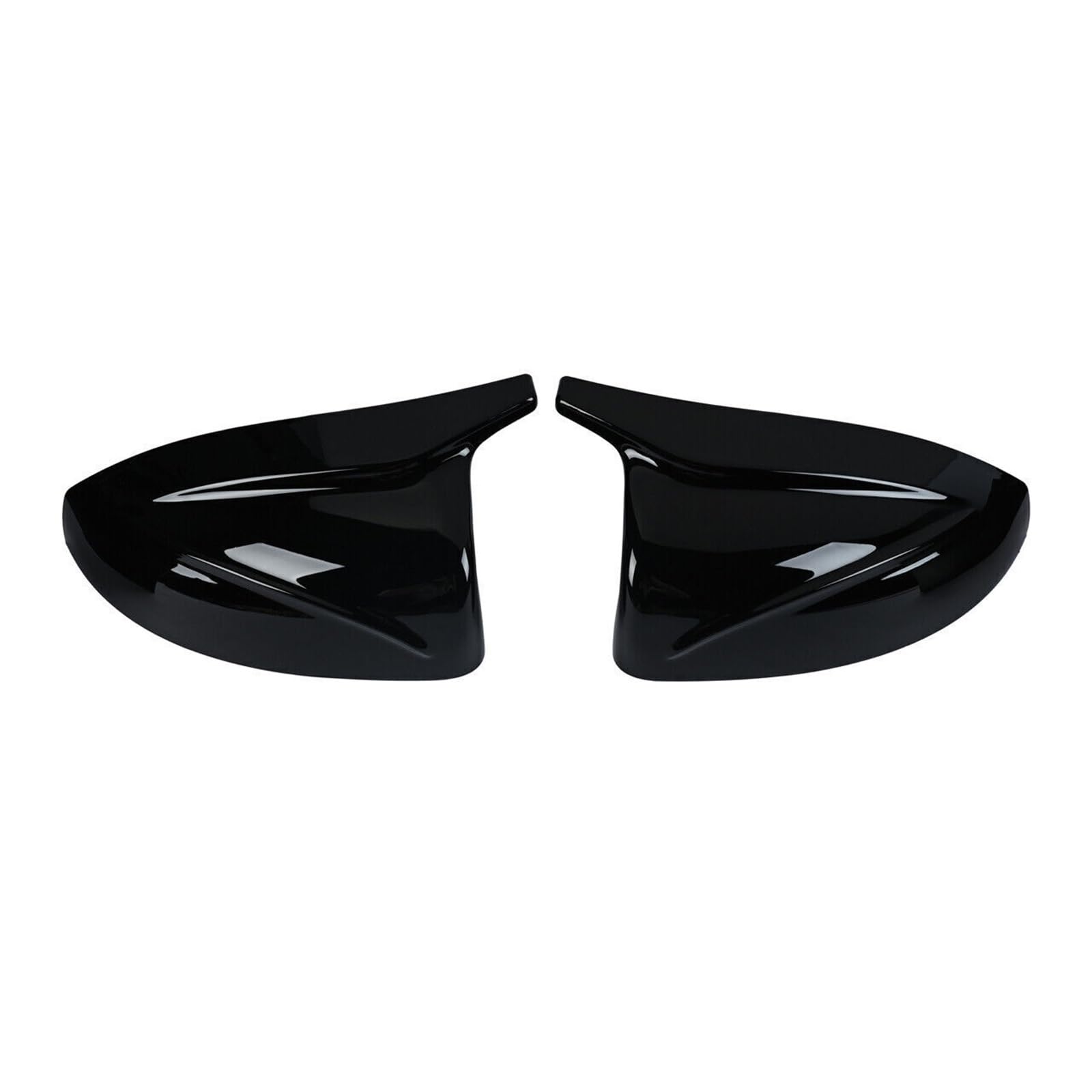 Seitenspiegelabdeckung Für Für A3 S3 2014 2015-2020 Auto Ersatz Rück Seite Spiegel Abdeckung Flügel Kappe Außentür Rückansicht Fall Trim Rückspiegelabdeckung(Gloss Black) von QUTBAG