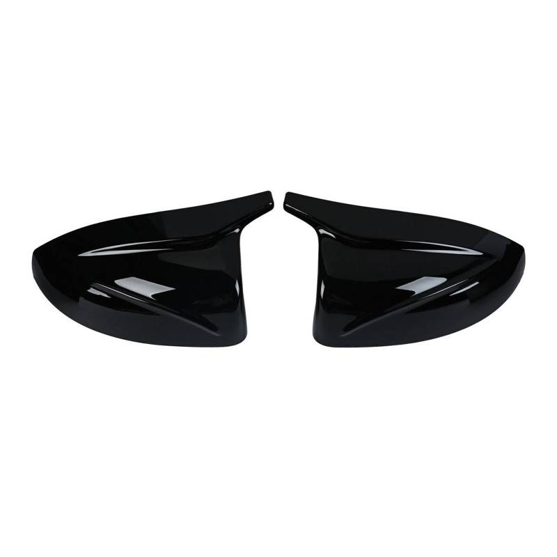 Seitenspiegelabdeckung Für Für A3 S3 2014 2015-2020 Auto Ersatz Rück Seite Spiegel Abdeckung Flügel Kappe Außentür Rückansicht Fall Trim Rückspiegelabdeckung(Gloss Black) von QUTBAG