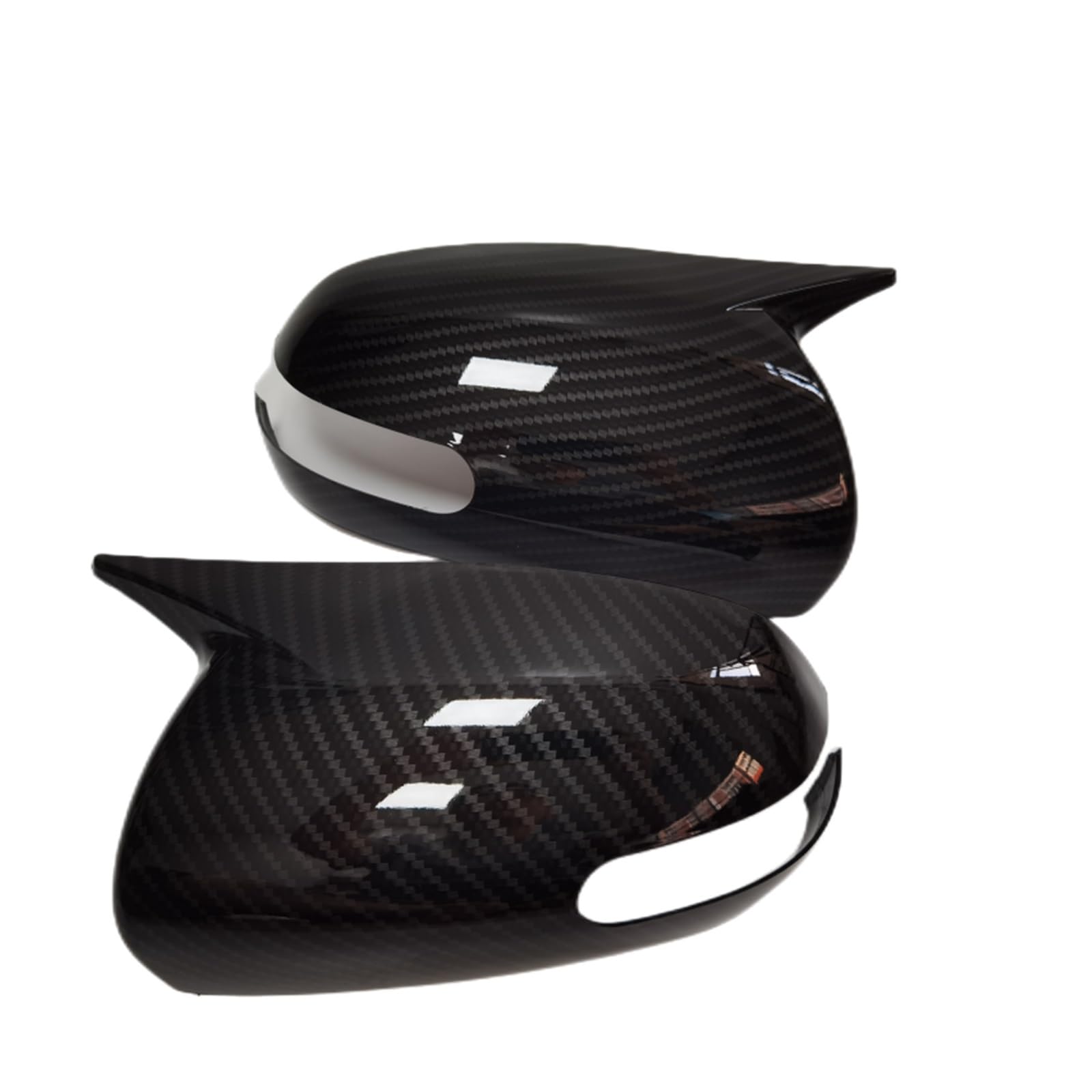 Seitenspiegelabdeckung Für KIA Für K3 Für Cerato Für Forte 2009 2010 2011 2012 2013 Auto Außen Körper Seite Tür Rückspiegel Abdeckung Kappe Shell Aufkleber Trim Rückspiegelabdeckung(Carbon) von QUTBAG