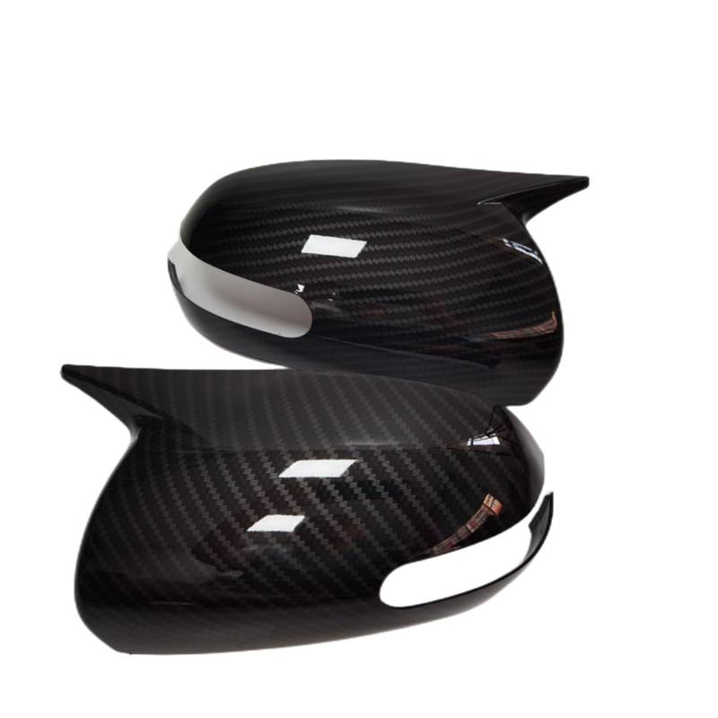 Seitenspiegelabdeckung Für KIA Für K3 Für Cerato Für Forte 2009 2010 2011 2012 2013 Auto Außen Körper Seite Tür Rückspiegel Abdeckung Kappe Shell Aufkleber Trim Rückspiegelabdeckung(Carbon) von QUTBAG