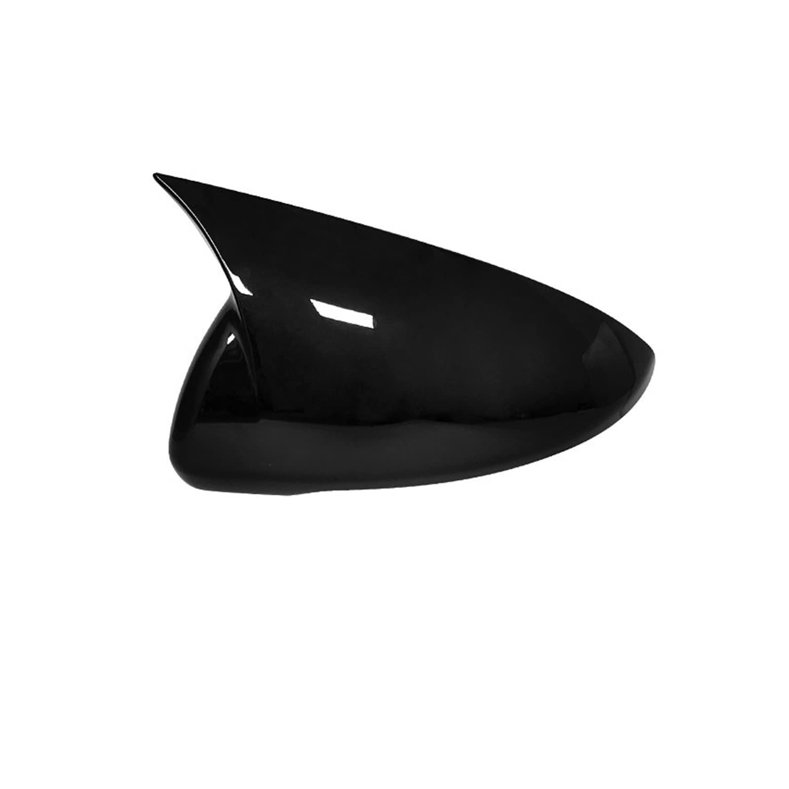 Seitenspiegelabdeckung Für KIA Für K3 Für Cerato Für Forte 2019-2022 ABS Auto Auto Körper Seite Tür Rückspiegel Abdeckung Kappe Shell Rückspiegelabdeckung(1pc Black Righ 2) von QUTBAG