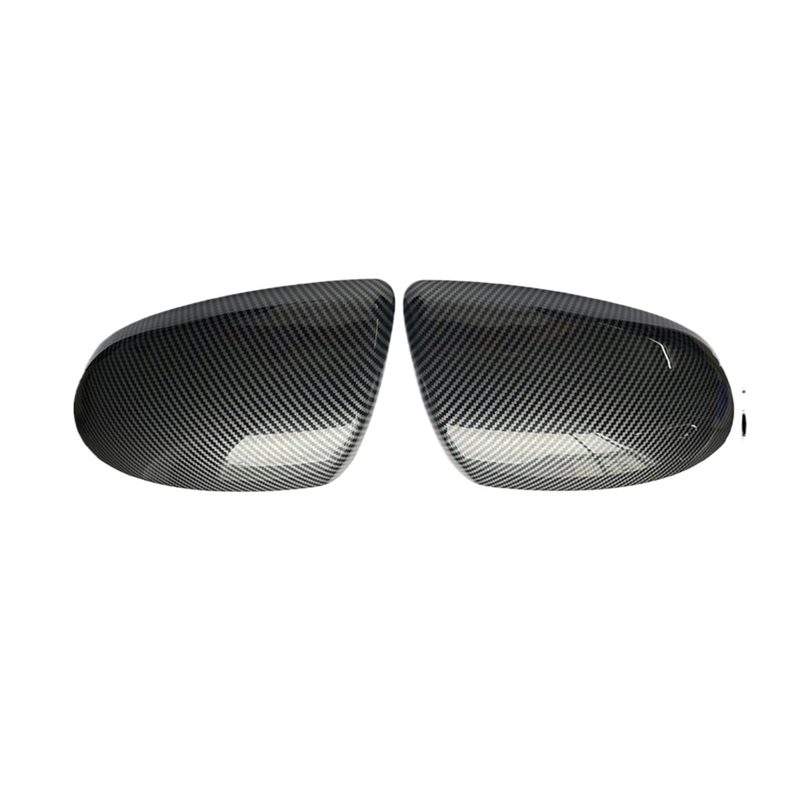 Seitenspiegelabdeckung Für Mazda 2 Für Demio 2008 2009-2014 Carbon Faser Muster Rückspiegel Abdeckung Reverse Spiegel Shell Fall Kappe Gehäuse Auto Teile Styling Rückspiegelabdeckung(Style A) von QUTBAG