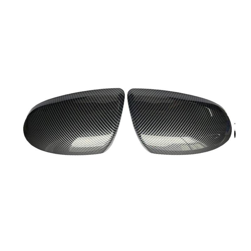 Seitenspiegelabdeckung Für Mazda 2 Für Demio 2008 2009-2014 Carbon Faser Muster Rückspiegel Abdeckung Reverse Spiegel Shell Fall Kappe Gehäuse Auto Teile Styling Rückspiegelabdeckung(Style B) von QUTBAG
