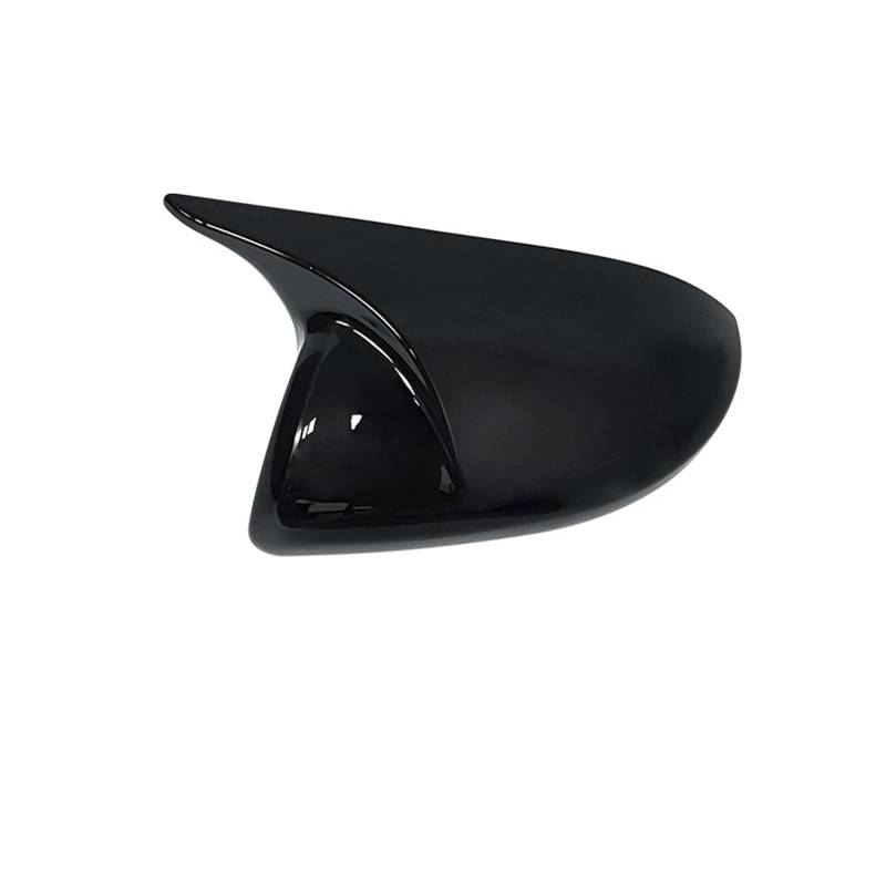 Seitenspiegelabdeckung Für Mazda 3 Für Axela BL 2009 2010-2013 Auto Rückspiegel Abdeckung Kappe Gehäuse Flügel Seite Spiegel Shell Fall Rückspiegelabdeckung(1pc Black Right) von QUTBAG