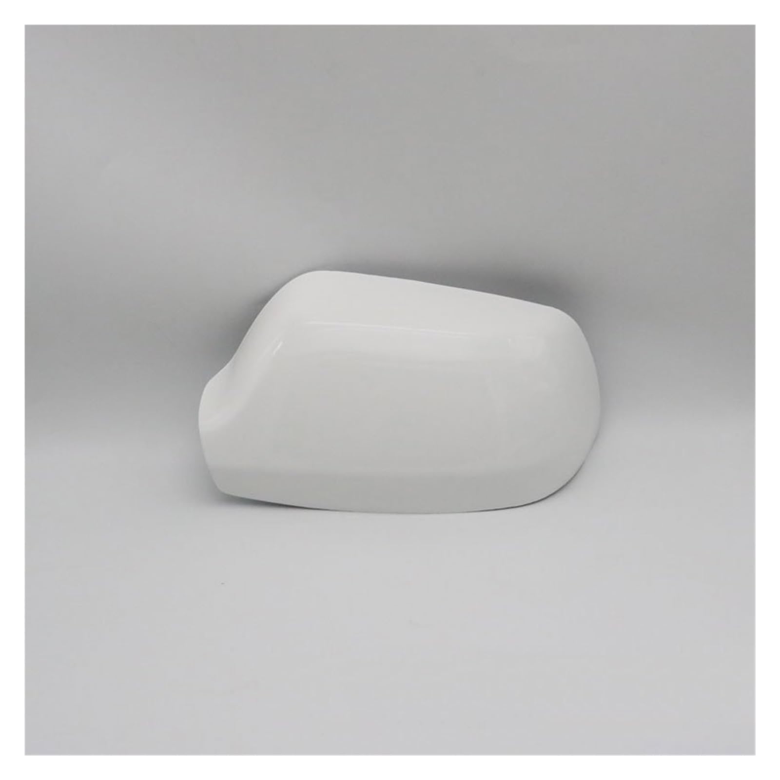 Seitenspiegelabdeckung Für Mazda 3 Für M3 2003 2004 2005 2006 2007 2008 2009Car Flügel Tür Außenspiegel Abdeckungen Kappen Rück Shell Gehäuse Rückspiegelabdeckung(Weiß,Links) von QUTBAG