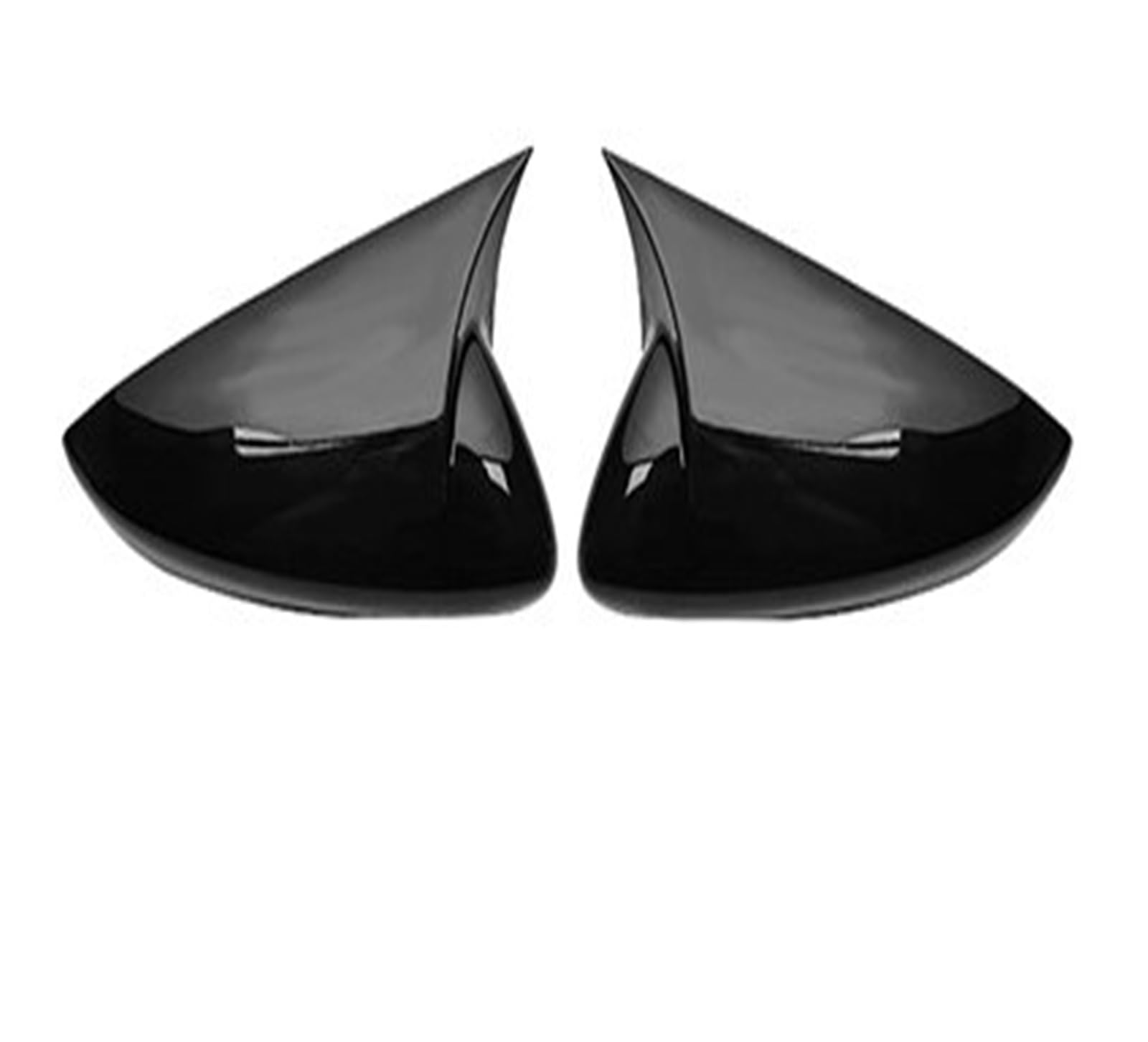 Seitenspiegelabdeckung Für Mazda 3 Für M3 Für Mazda3 2019 2020 Auto Styling Tür Seite Flügel Rückspiegel Kappen Abdeckung Trim Rückspiegelabdeckung(Bright Black) von QUTBAG