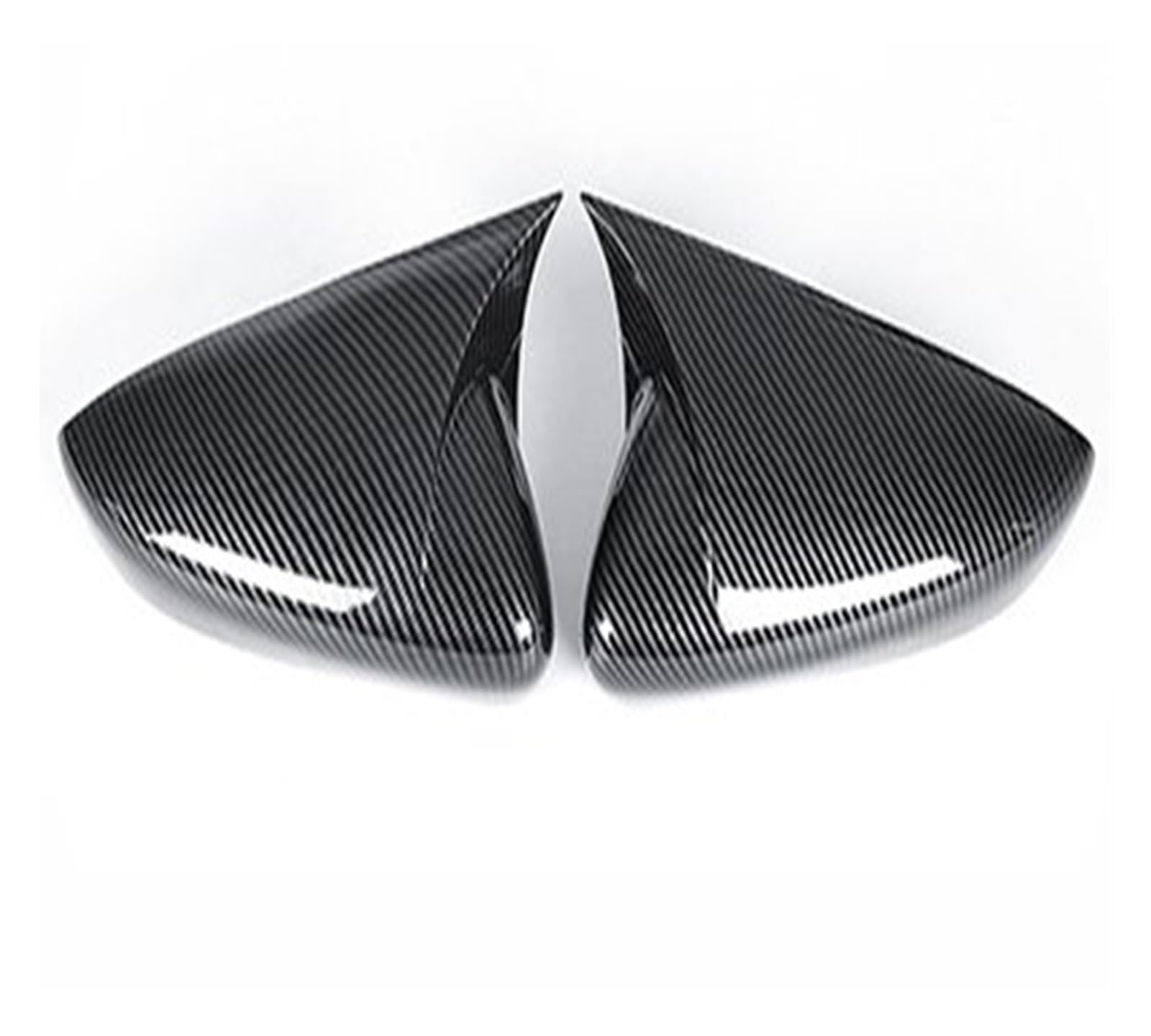 Seitenspiegelabdeckung Für Mazda 3 Für M3 Für Mazda3 2019 2020 Auto Styling Tür Seite Flügel Rückspiegel Kappen Abdeckung Trim Rückspiegelabdeckung(Carbon Fiber Pattern) von QUTBAG