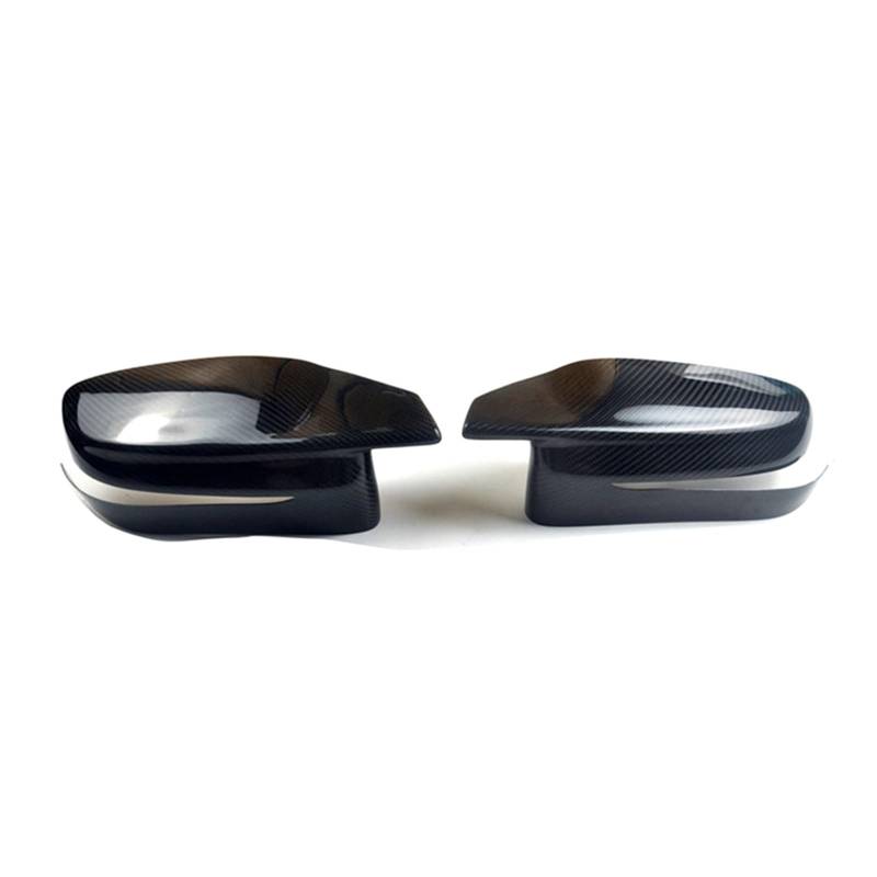 Seitenspiegelabdeckung Für Neue Für M3 Für M4 Für G80 Für G82 Für G83 2021-2023 Auto Real Carbon Fiber Rückspiegel Abdeckung TrimRearview Spiegel Gehäuse Rückspiegelabdeckung von QUTBAG