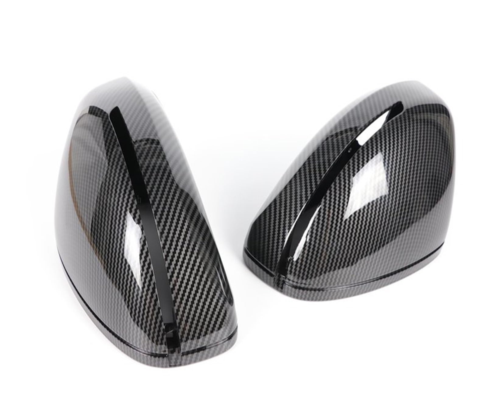 Seitenspiegelabdeckung Für TT Für TTS Für TTRS Für 8J Für MK2 2007-2014, Für R8 42 2007-2015 Auto Rückspiegel Tür Flügel Seite Spiegel Abdeckung Kappe Shell Fall Rückspiegelabdeckung(2) von QUTBAG
