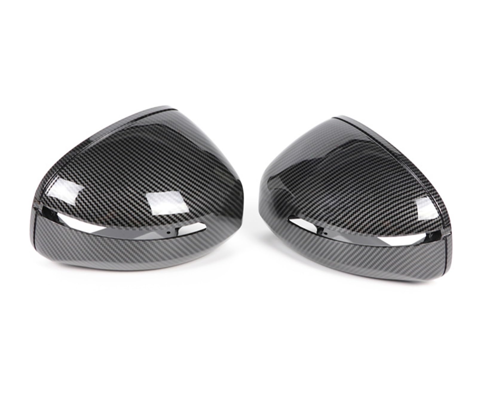 Seitenspiegelabdeckung Für TT Für TTS Für TTRS Für MK2 (8J) R8 (42) 2007-2014 Auto Außen Rückansicht Cap Shell Ersatz Fall Rückspiegelabdeckung(Carbon Pattern) von QUTBAG