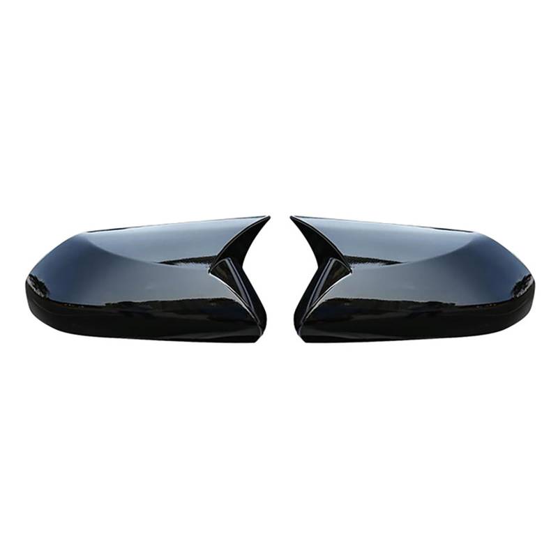 Seitenspiegelabdeckung Für Toyota Für Camry 2018 2019-2023 Auto Rückspiegel Abdeckung Flügel Kappe Außentür Rückansicht Fall Trim Carbon Look Schwarz Rückspiegelabdeckung(Schwarz) von QUTBAG