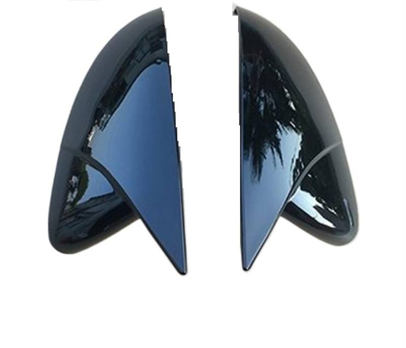 Seitenspiegelabdeckung Für VW Für Golf 7 Für MK7 Für MK 7,5 2014-2018 Rückspiegel Abdeckung Seite Flügel Rückspiegel Fall Abdeckungen Trim Rückspiegelabdeckung(Bright Black) von QUTBAG