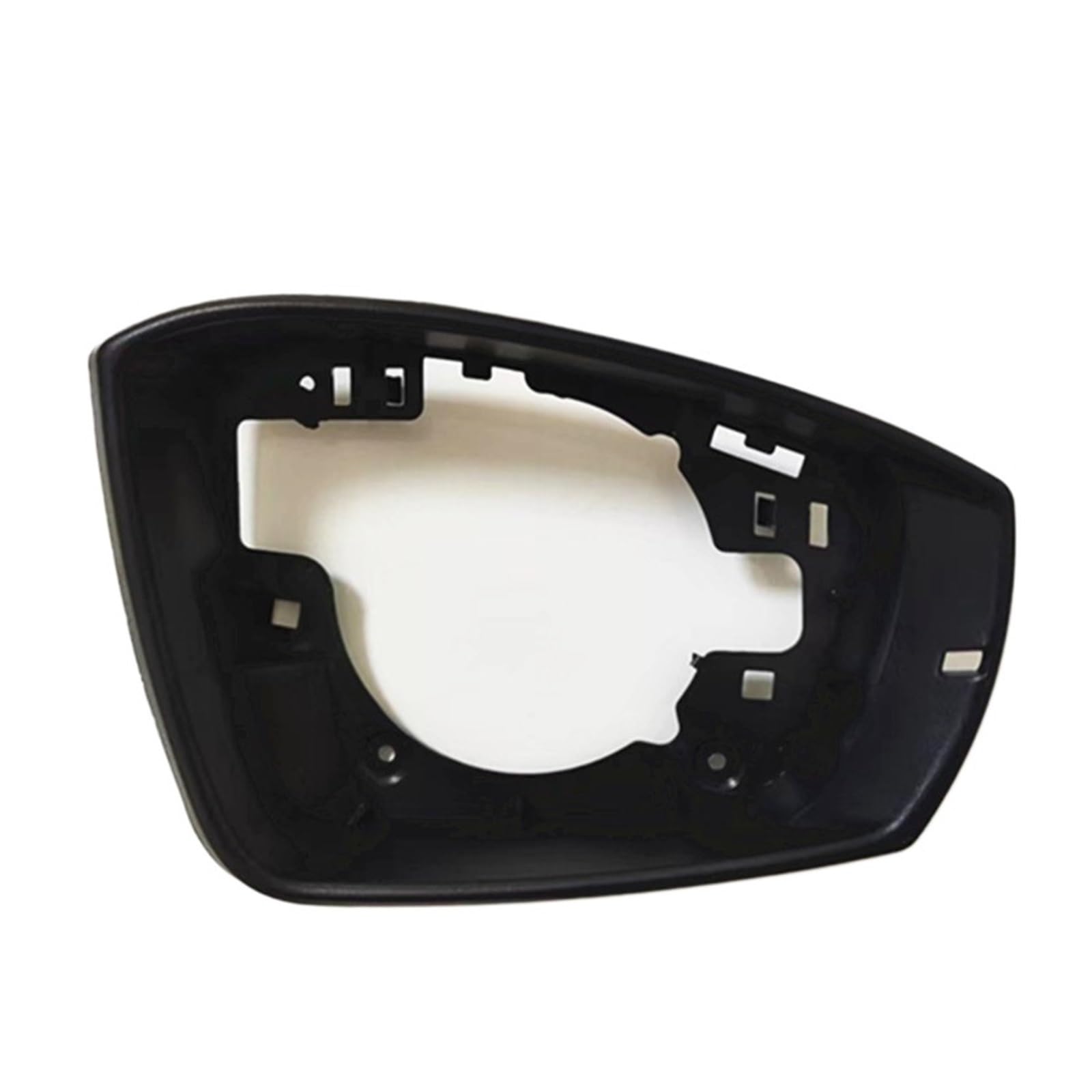 Seitenspiegelabdeckung Für VW Für Polo 2014 2015 2016-2018 G Auto Rückspiegel Gehäuse Framelossy Glas Surround Rahmen Halter Teile Rückspiegelabdeckung(Recht) von QUTBAG