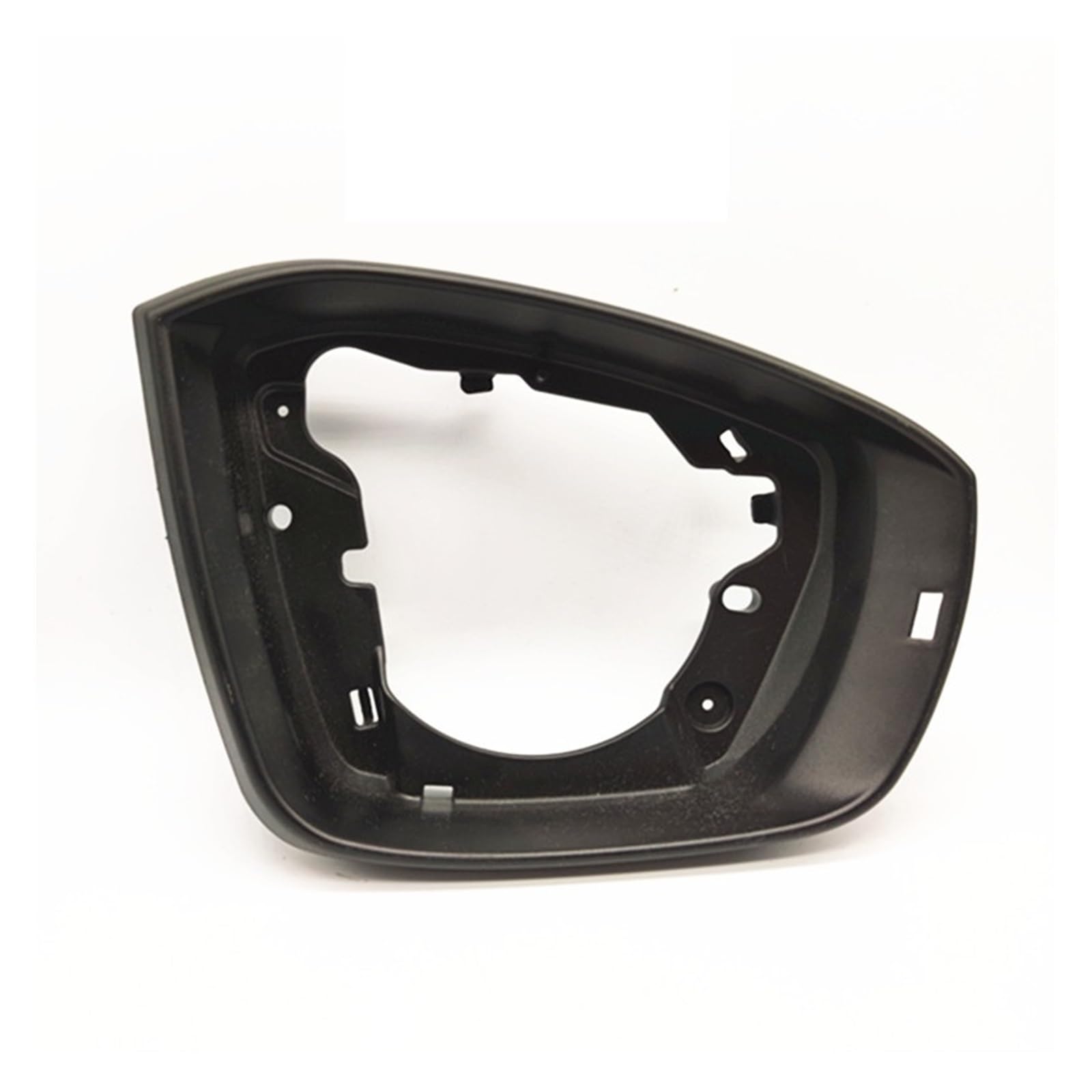 Seitenspiegelabdeckung Für VW Für T-ROC Für Skoda Für Octavia Auto Außen Links & Rechts Seite Spiegel Rahmen Halter Rück Glas Surround Gehäuse Rahmen Trim Rückspiegelabdeckung(Black-Right) von QUTBAG