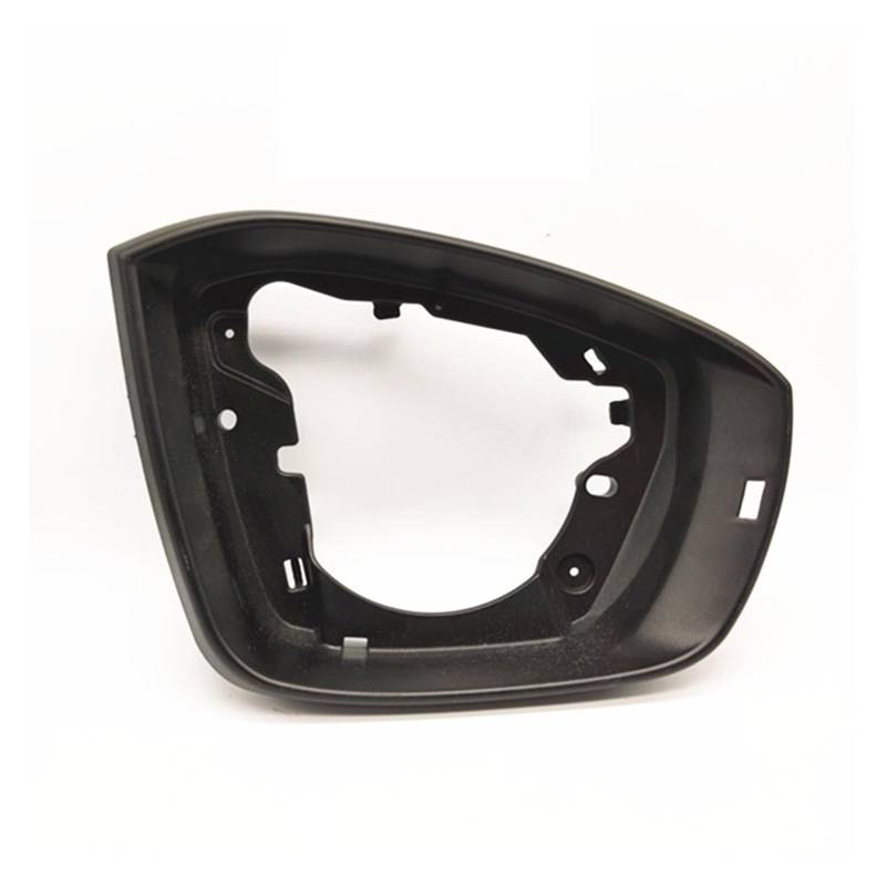 Seitenspiegelabdeckung Für VW Für T-ROC Für Skoda Für Octavia Auto Außen Links & Rechts Seite Spiegel Rahmen Halter Rück Glas Surround Gehäuse Rahmen Trim Rückspiegelabdeckung(Black-Right) von QUTBAG