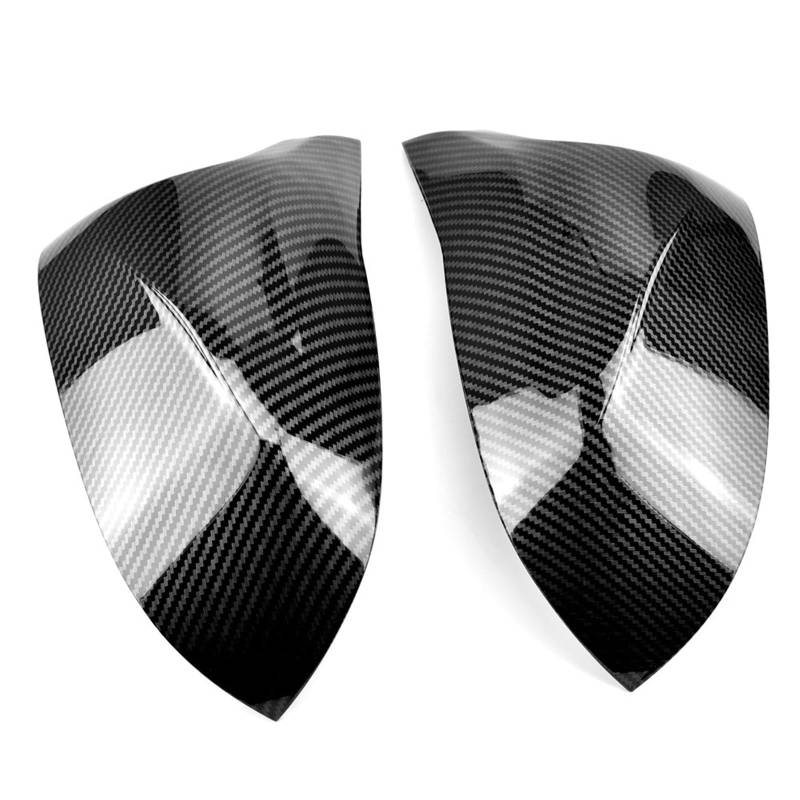 Seitenspiegelabdeckung Für X3 Für X4 Für X5 Für X6 2014 2015 2016 2017 2018 Für F25 Für F26 für F15 Für F16 Seite Spiegel Abdeckung Carbon Faser Muster Rückspiegelabdeckung(2) von QUTBAG