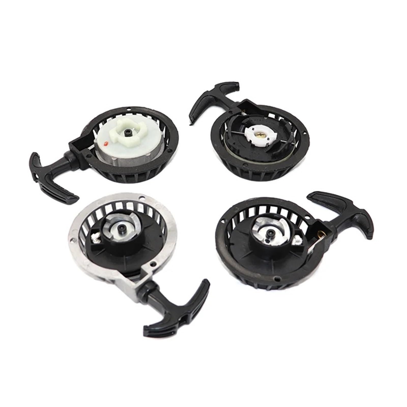 Starter 47cc 49cc Motorrad Pull Start Starter Easy Puller Start 98mm 104mm Für 2 Takt Motor Für Mini Pocket Dirt Bike ATV Quad Scooter Anlasser Motor(104mm B) von QUTBAG