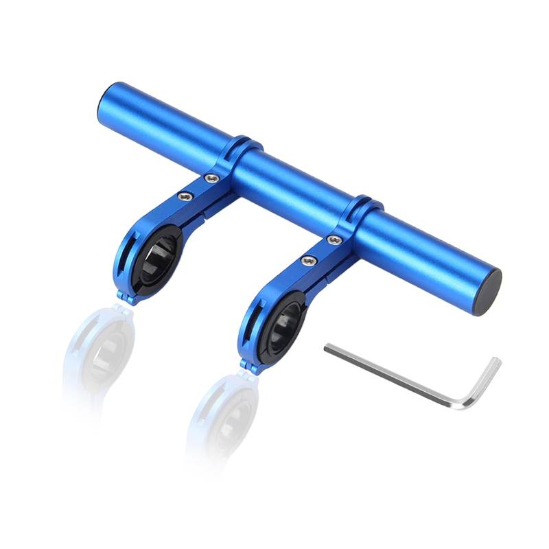 QUTHZZHY Fahrradlenkerverlängerung 20CM Fahrradlenkerzubehör aus Aluminiumlegierung Fahrradlenker Erweiterung Motorradlenkerverlängerung für 30mm Lenker für Positionierer Action-Kamera Taschenlampe von QUTHZZHY