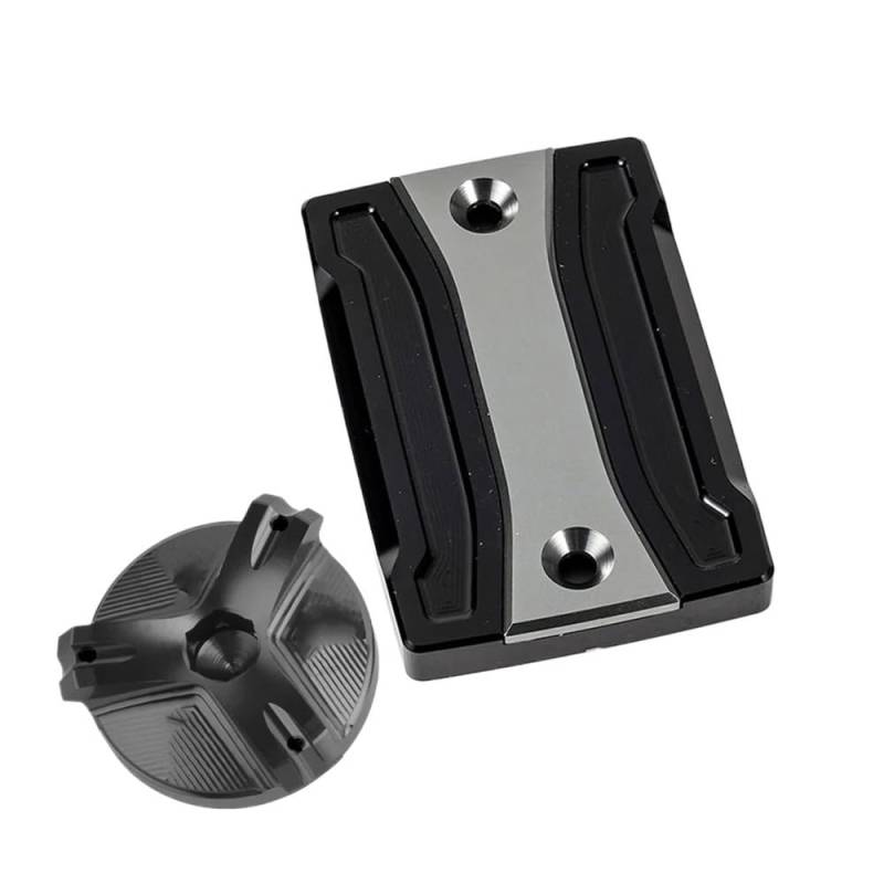 Bremsflüssigkeitstankdeckel Motorrad Für Yam&aha Für Tenere 700 XT700 2019-2021 Motorrad Vorne Brems Flüssigkeit Reservoir Abdeckung Motor Öl Einfülldeckel Schraube von QUZVYT