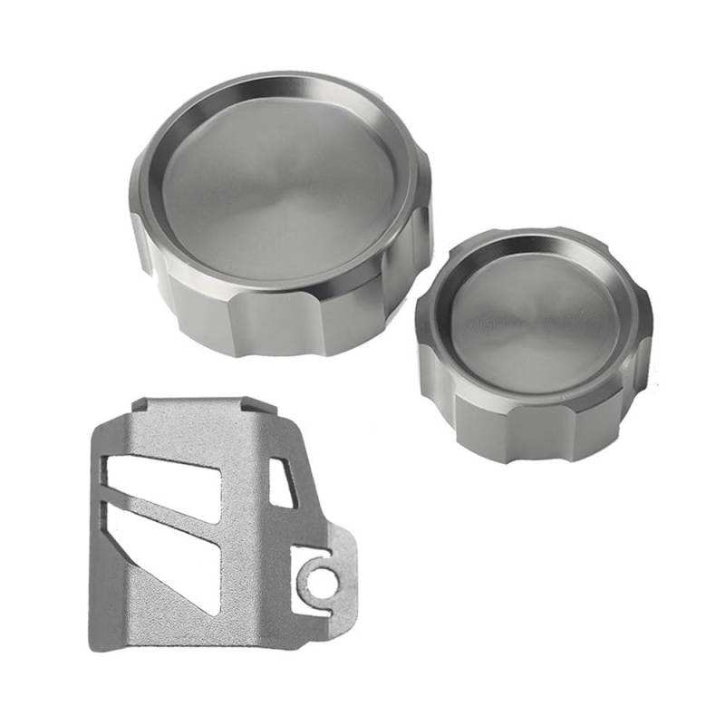 Bremsflüssigkeitstankdeckel Motorrad Für Yam&aha MT09 MT-09 SP 2021-2024 2023 Motorrad Vorne Hinten Bremsflüssigkeitsbehälter Abdeckkappe Schutz Motoröl Einfülldeckel von QUZVYT