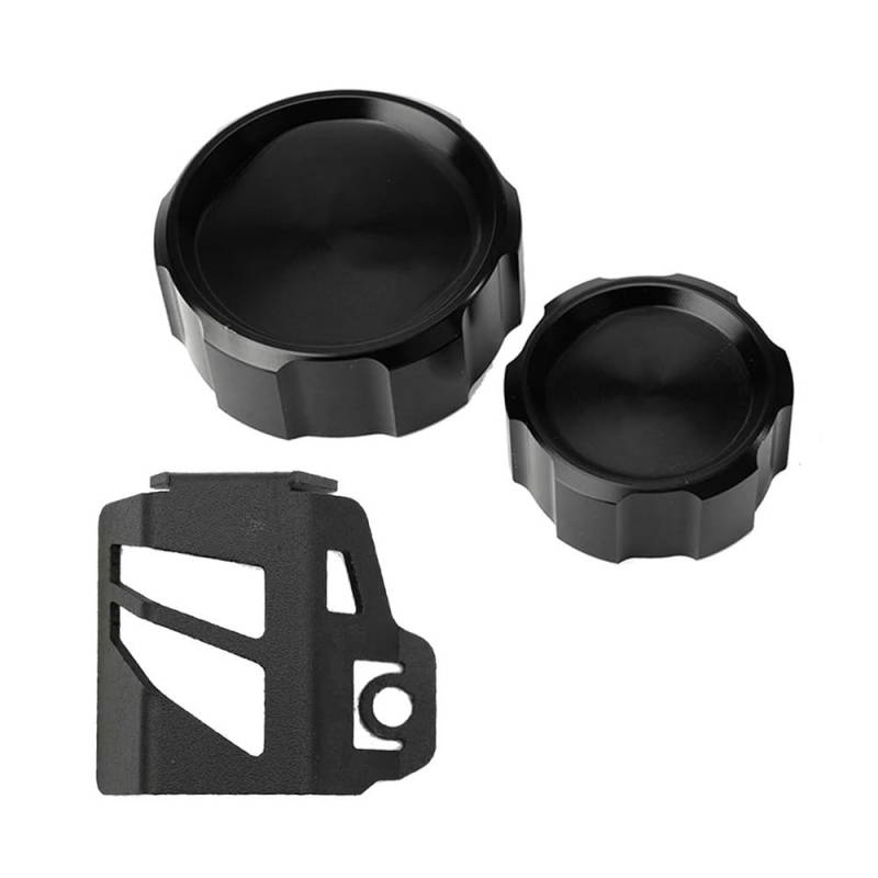 Bremsflüssigkeitstankdeckel Motorrad Für Yam&aha MT09 MT-09 SP 2021-2024 2023 Motorrad Vorne Hinten Bremsflüssigkeitsbehälter Abdeckkappe Schutz Motoröl Einfülldeckel von QUZVYT