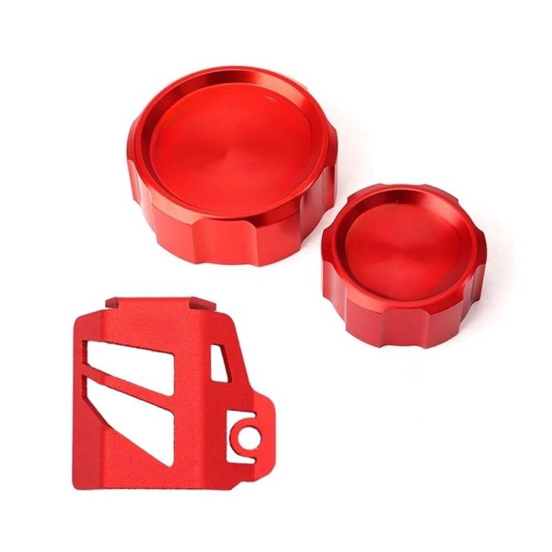 Bremsflüssigkeitstankdeckel Motorrad Für Yam&aha MT09 MT-09 SP 2021-2024 2023 Motorrad Vorne Hinten Bremsflüssigkeitsbehälter Abdeckkappe Schutz Motoröl Einfülldeckel von QUZVYT