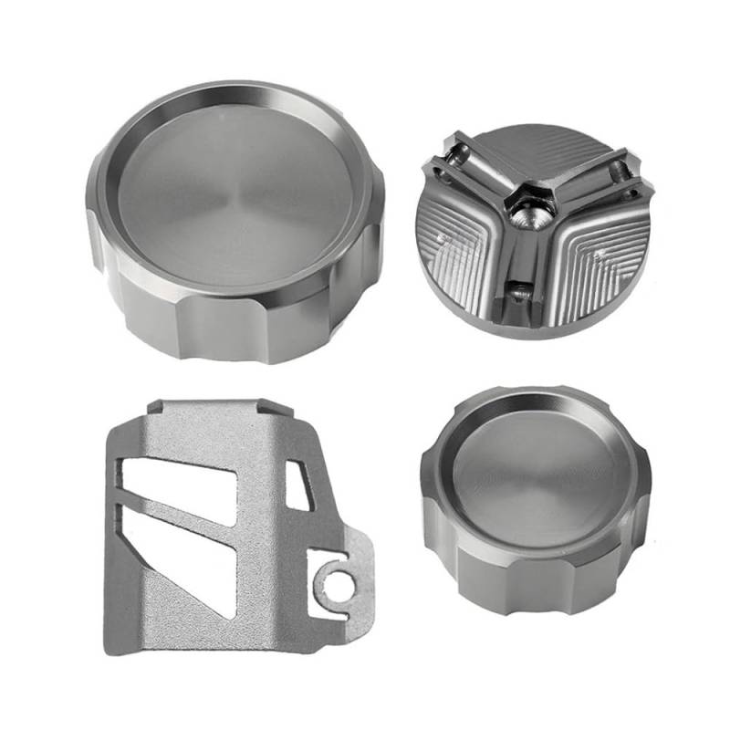 Bremsflüssigkeitstankdeckel Motorrad Für Yam&aha MT09 MT-09 SP 2021-2024 2023 Motorrad Vorne Hinten Bremsflüssigkeitsbehälter Abdeckkappe Schutz Motoröl Einfülldeckel von QUZVYT