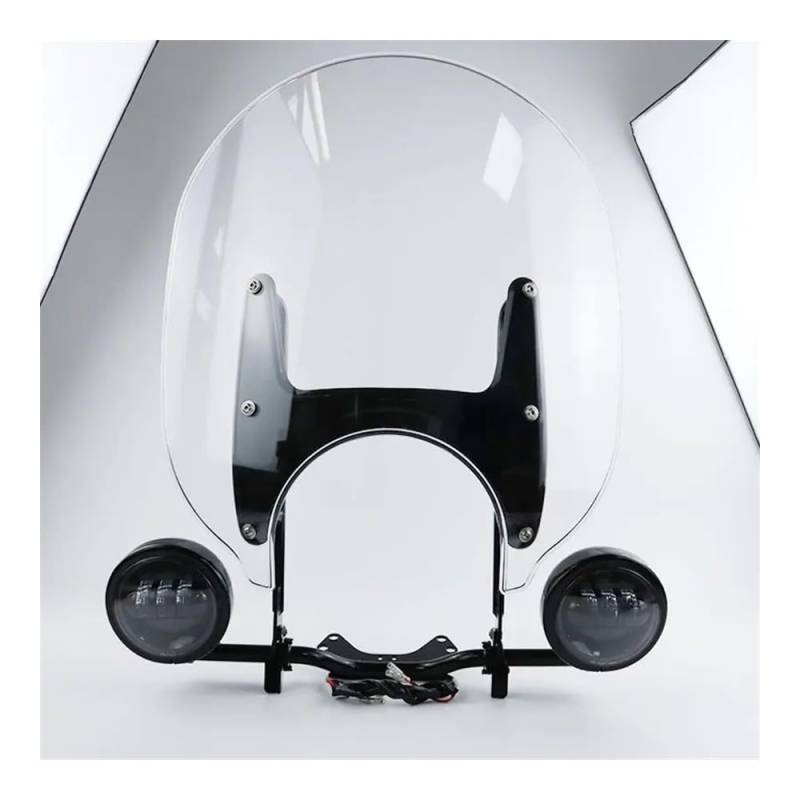 Motorcycle Windschutzscheibe Accessories Motorrad Windschutzscheibe Halterung Transparente Windschutzscheibe Für R18 100 Jahre 2020-2023 Motorrad Windschutzscheibe Halterung von QUZVYT