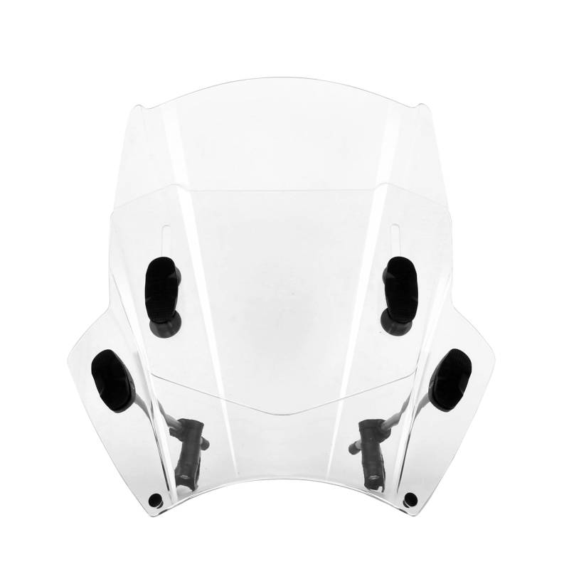 Motorcycle Windschutzscheibe Accessories Motorrad Windschutzscheibe Windschutzscheibe Universal Für MT125 FZ1 FZ6 FZ8 FZ8N XJ6 MT-01 MT03 MT09 MT07 Motorrad von QUZVYT