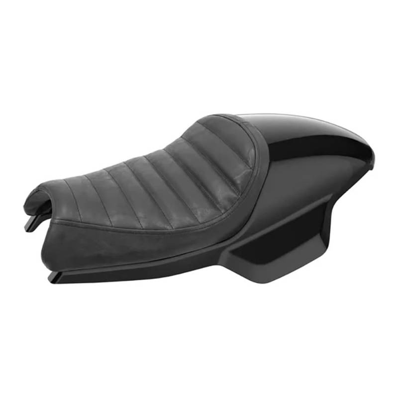 Motorrad Sitzbezug elastischer Sitzschutz Für QJMoto SRV300S Motorrad Sport Style Bequemes Flaches Doppelsitzkissen Mit Hinterem Motorradsitzkissen von QUZVYT