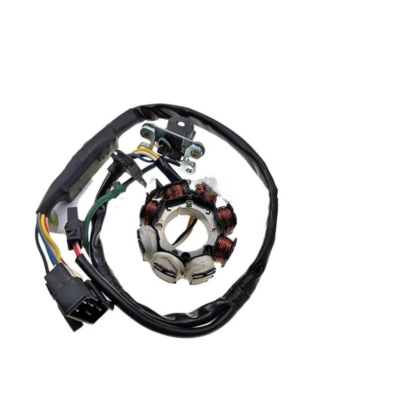 Motorrad Stator Spule Für DIO 50 Dio50 AF18 AF28 Leichte 8 Spule Power Generator Tuning Upgrade Stator Spule Magneto Rotor Zündung von QUZVYT
