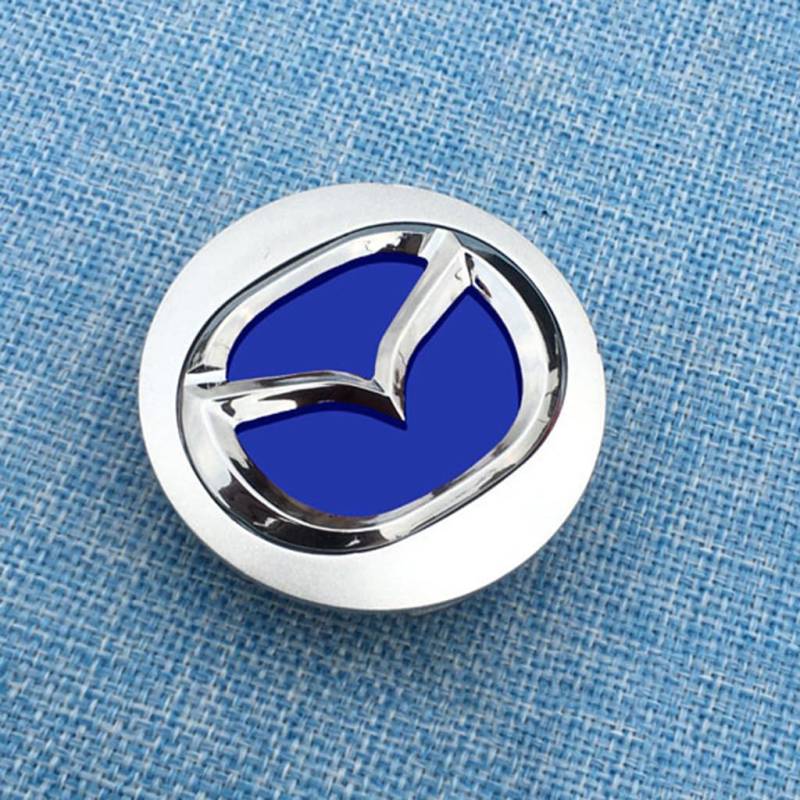 4 Stück Nabendeckel für Mazda 6 Sedan 2005-2012,Nabenkappen Radnabenkappen Staubschutzabdeckung,Radnabenabdeckung Wasserdicht Zubehör,56mm Long Legs-C von QWCPHGWZ