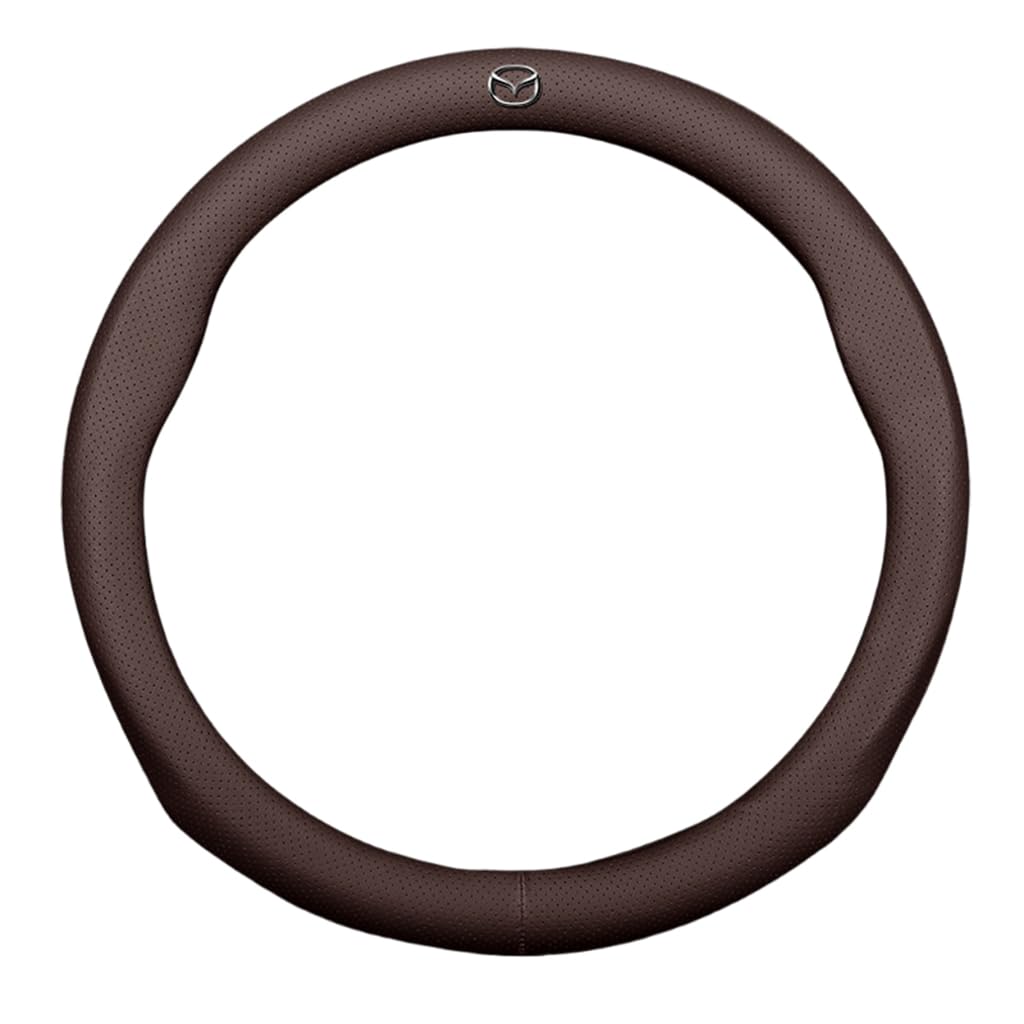 Auto Lenkradbezug für Mazda2 Demio 2002-2024,rutschfest,Geruchlos FüR Sommer & Winter Pu Kunstleder 38cm,H Auto Lenkradbezug für Mazda2 Demio 2002-2024,rutschfest,Geruchlos FüR Sommer & Winter Pu Kunstleder 38cm,H von QWCPHGWZ