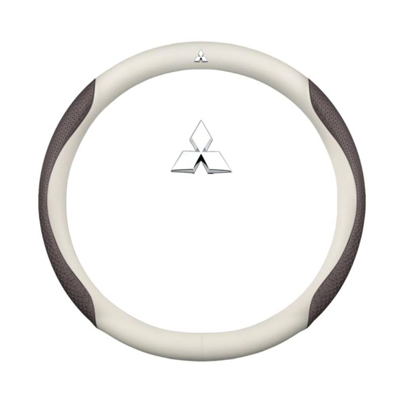 Auto Lenkradbezug für Mitsubishi Leopard 2002-2015,rutschfest,Geruchlos FüR Sommer & Winter Pu Kunstleder 38cm,M von QWCPHGWZ