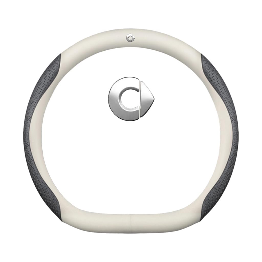 Auto Lenkradbezug für smart #1 2000-2025,rutschfest,Geruchlos FüR Sommer & Winter Pu Kunstleder 38cm,A Auto Lenkradbezug für smart #1 2000-2025,rutschfest,Geruchlos FüR Sommer & Winter Pu Kunstleder 38cm,A von QWCPHGWZ