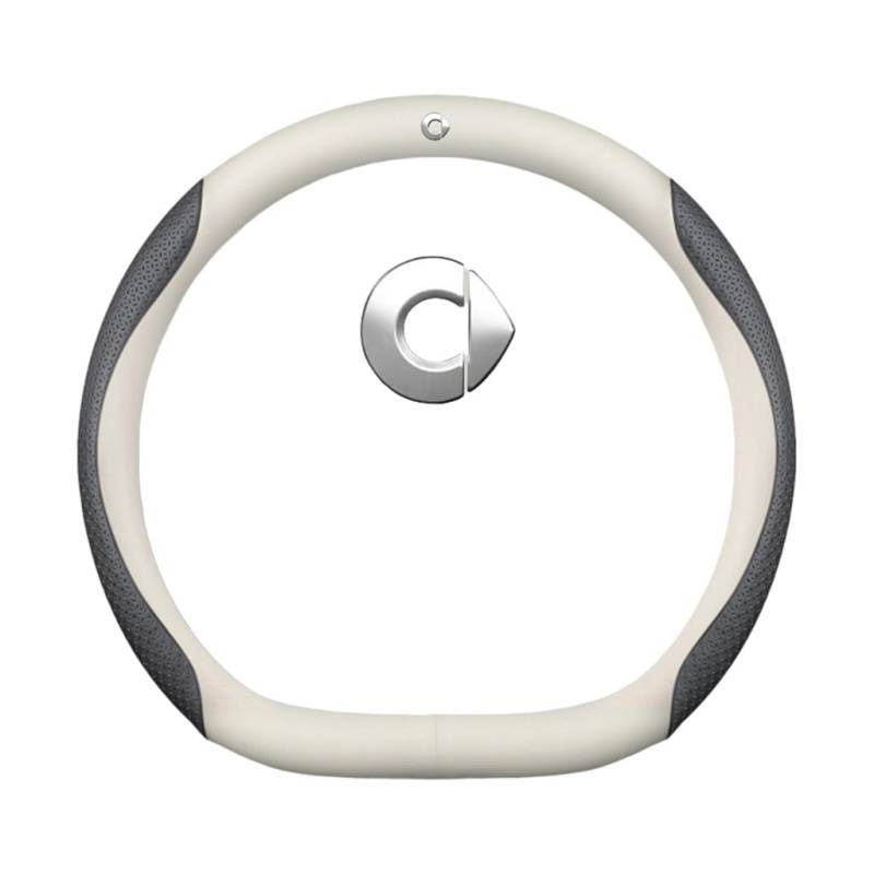 Auto Lenkradbezug für smart #1 2000-2025,rutschfest,Geruchlos FüR Sommer & Winter Pu Kunstleder 38cm,A von QWCPHGWZ