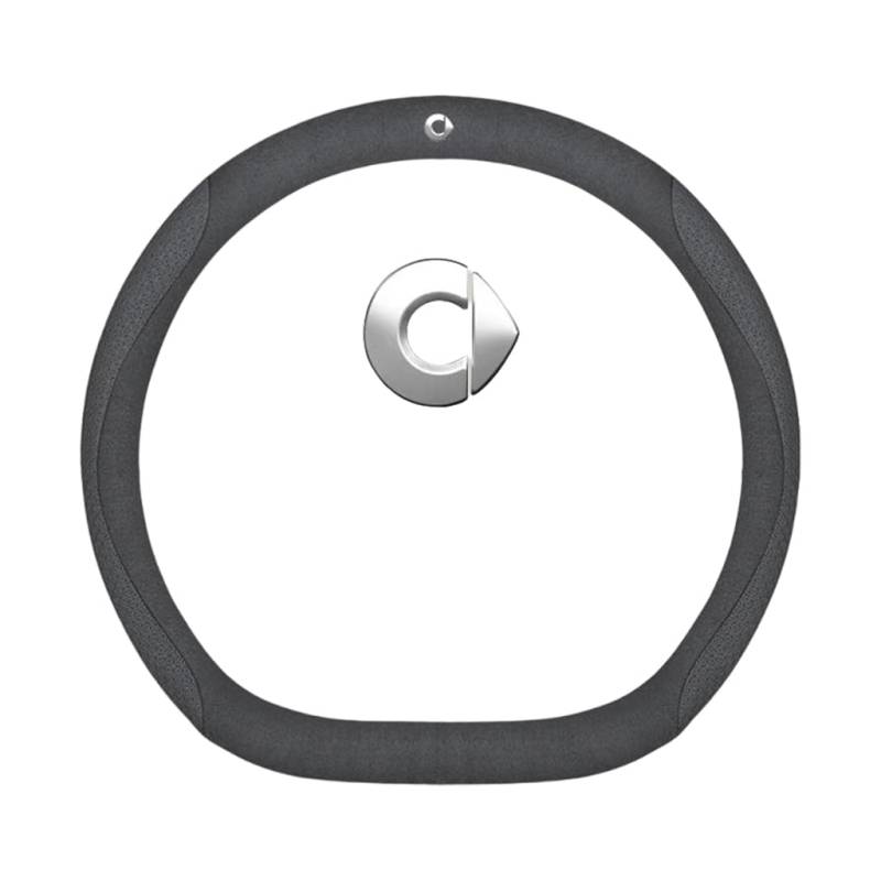 Auto Lenkradbezug für smart Roadster 2003-2025,rutschfest,Geruchlos FüR Sommer & Winter Pu Kunstleder 38cm,E von QWCPHGWZ