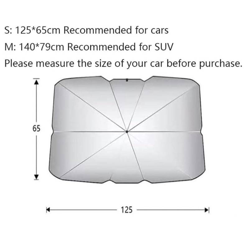 Auto Windschutzscheibe Sonnenschutz Regenschirm für Alfa Romeo Alfetta GT GTV 1974-1986,Auto Sonne Visier,UV Schutz,Hitze Isolierung,E von QWCPHGWZ