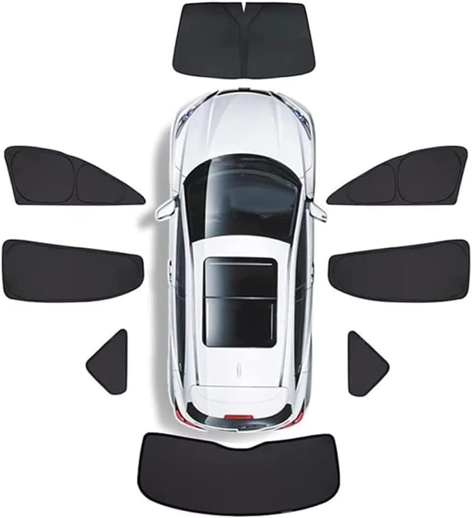 Auto Seitenfenster Sonnenschutz Für VW Multivan T7 2021 2022,Voller Schatten Seitenfenster Sonnenblenden Blockiert UV-Strahlen,Einfachen Befestigung,E/8pcs Auto Seitenfenster Sonnenschutz Für VW Multivan T7 2021 2022,Voller Schatten Seitenfenster Sonnenblenden Blockiert UV-Strahlen,Einfachen Befestigung,E/8pcs von QWEDFSD