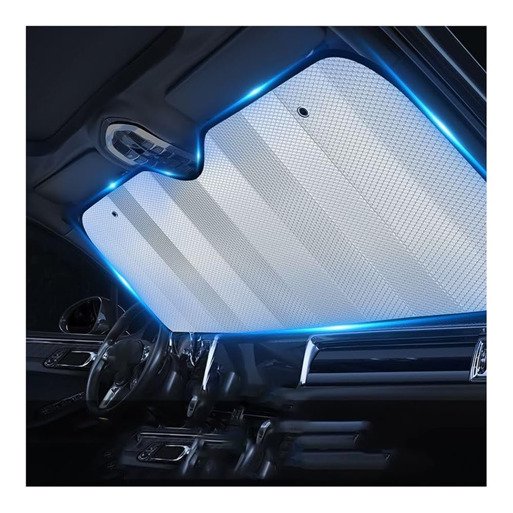 Auto Sonnenschutz Frontscheibe, für BMW X5 E70 2007-2013 Sonnenblende Windschutzscheibe UV-Schutz Auto Sonnenschirm Faltbar Auto Sonnenschutz Frontscheibe, für BMW X5 E70 2007-2013 Sonnenblende Windschutzscheibe UV-Schutz Auto Sonnenschirm Faltbar von QWEERASS