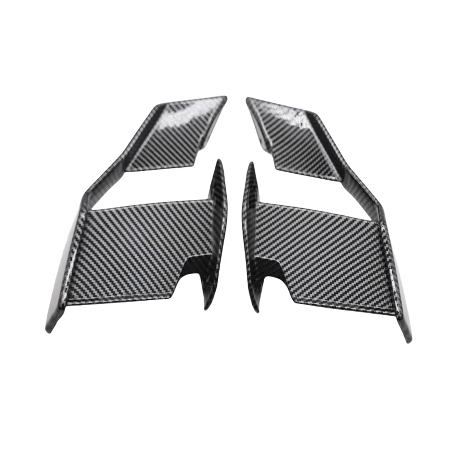 AISHANBAIHUODIAN Neue 2023 Motorräder Verkleidung Seite Winglet Aerodynamische Flügel Kit Spoiler Fit for BMW S1000R S1000r M1000R 2021-2023 Zubehör (Color : Custom Colours) von QWERTYUI